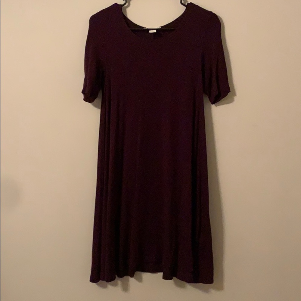 Purple dress